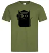 Мужская футболка Кото фото Оливковый фото