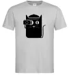 Мужская футболка Кото фото Серый фото