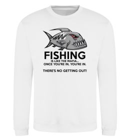 Свитшот Fishing is like the mafia