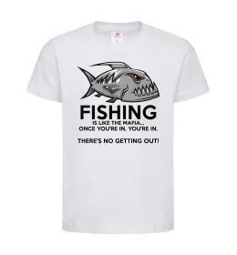 Детская футболка This girl loves to fish Ярко-розовый фото