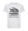 Детская футболка Fishing is like the mafia Белый фото