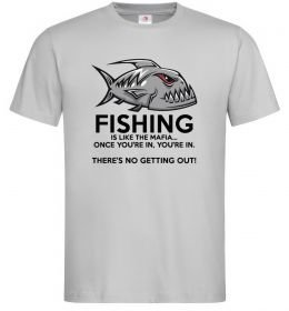 Чоловіча футболка Fishing is like the mafia