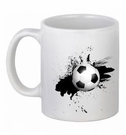 Чашка керамическая Футбольчик бризки Чашка керамическая Футбольчик бризки