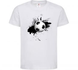 Детская футболка Футбольчик бризки Детская футболка Футбольчик бризки