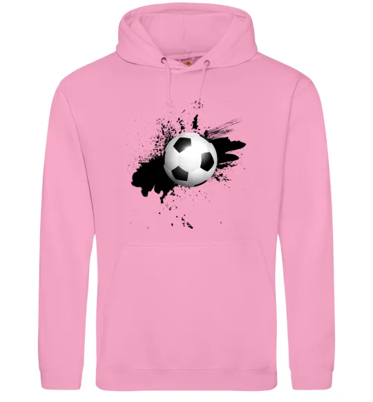 Жіноча толстовка (худі) Футбольчик бризки Рожевий фото