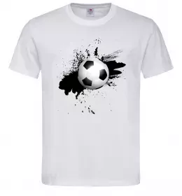 Мужская футболка Football superpower Белый фото