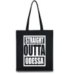 Эко-сумка Straight outta Odessa Черный фото