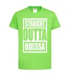 Детская футболка Straight outta Odessa Лаймовый фото