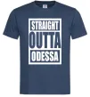 Чоловіча футболка Straight outta Odessa Темно-синій фото
