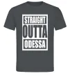 Чоловіча футболка Straight outta Odessa Графіт фото