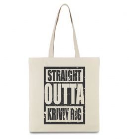 Еко-сумка Straight outta Kriviy Rig