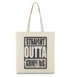 Эко-сумка Straight outta Kriviy Rig Бежевый фото