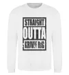 Світшот Straight outta Kriviy Rig Білий фото