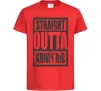 Детская футболка Straight outta Kriviy Rig Красный Детская футболка Straight outta Kriviy Rig Красный фото