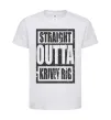 Дитяча футболка Straight outta Kriviy Rig Білий фото