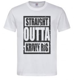 Чоловіча футболка Straight outta Kriviy Rig