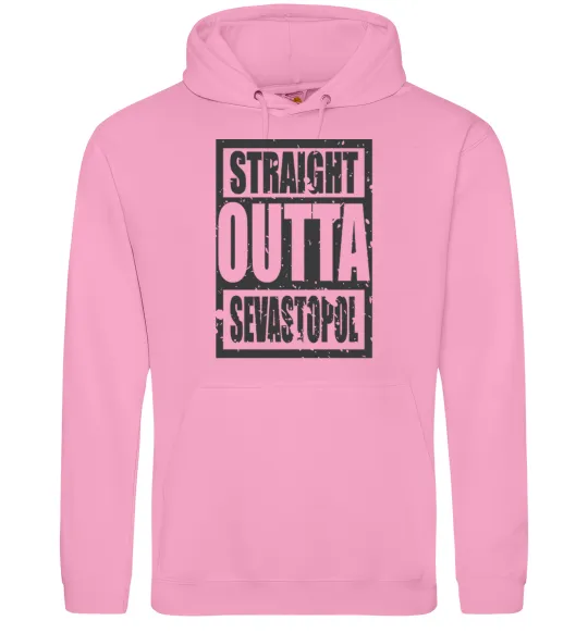 Жіноча толстовка (худі) Straight outta Sevastopol Рожевий фото