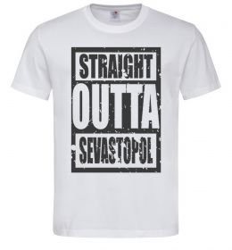 Мужская футболка Straight outta Sevastopol