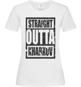 Жіноча футболка Straight outta Kharkov Жіноча футболка Straight outta Kharkov