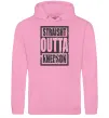 Жіноча толстовка (худі) Straight outta Kherson Рожевий фото