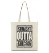 Еко-сумка Straight outta Kherson Бежевий Еко-сумка Straight outta Kherson Бежевий фото