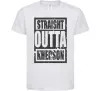 Дитяча футболка Straight outta Kherson Білий Дитяча футболка Straight outta Kherson Білий фото