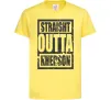 Дитяча футболка Straight outta Kherson Лимонний Дитяча футболка Straight outta Kherson Лимонний фото