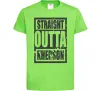 Дитяча футболка Straight outta Kherson Лаймовий Дитяча футболка Straight outta Kherson Лаймовий фото
