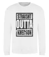 Свитшот Straight outta Kherson Белый Свитшот Straight outta Kherson Белый фото