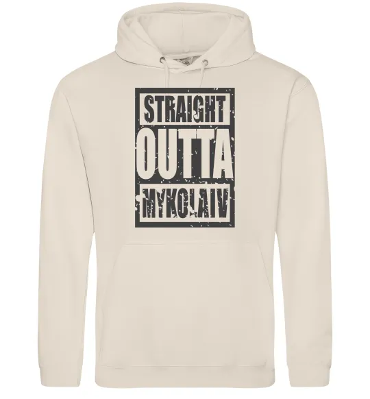 Чоловіча толстовка (худі) Straight outta Nikolaev Таш фото