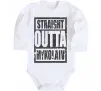 Дитячий бодік Straight outta Nikolaev Білий фото