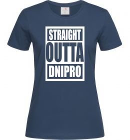 Жіноча футболка Straight outta Dnipro