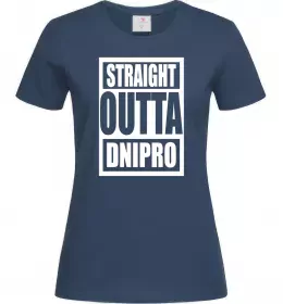 Женская футболка I'm here but my heart is in Dnipro Черный фото
