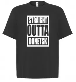 Футболка Оверсайз Donetsk Ukraine Білий фото