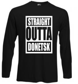 Лонгслів Straight outta Donetsk Лонгслів Straight outta Donetsk