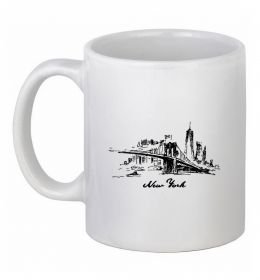 Чашка керамическая New York bridge