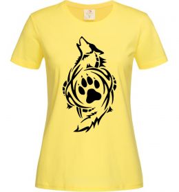 Жіноча футболка Вовк символ