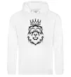 Жіноча толстовка (худі) Лев король Білий фото