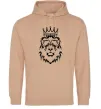 Жіноча толстовка (худі) Лев король Пісочний фото