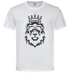 Мужская футболка Лев король Белый Мужская футболка Лев король Белый фото