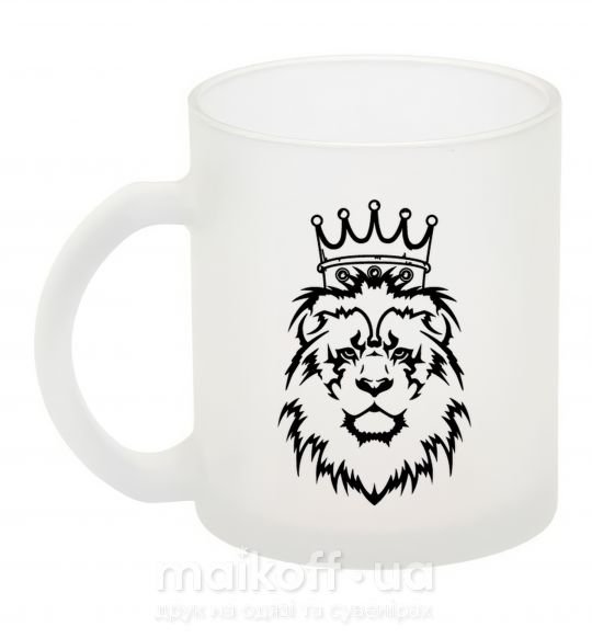 Чашка стеклянная Лев король Фроузен фото