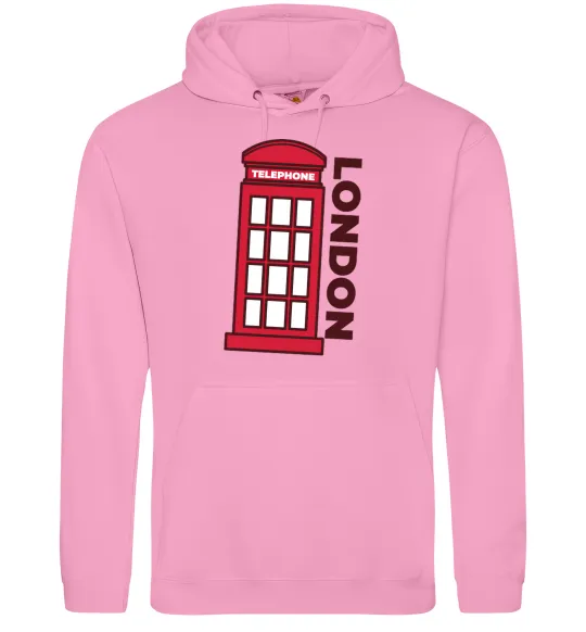 Женская толстовка (худи) London Розовый фото