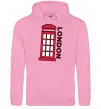 Женская толстовка (худи) London Розовый фото