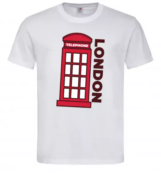 Чоловіча футболка London Білий фото