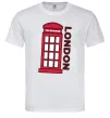 Чоловіча футболка London Білий Чоловіча футболка London Білий фото