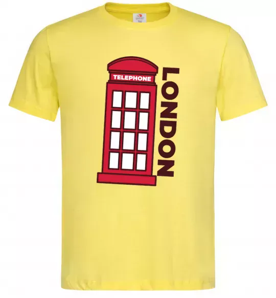 Чоловіча футболка London Лимонний фото