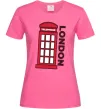 Женская футболка London Ярко-розовый Женская футболка London Ярко-розовый фото