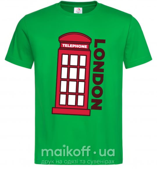 Чоловіча футболка London Зелений фото