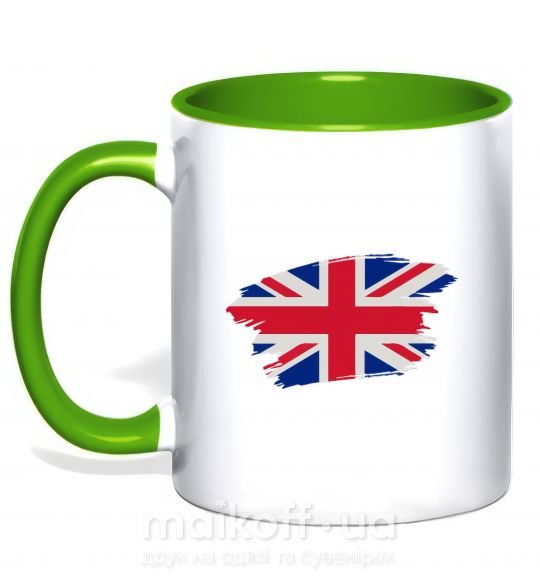 Чашка с цветной ручкой Флаг Англии — купить в интернет-магазине Maikoff