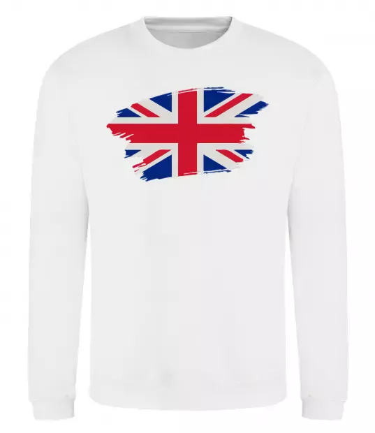 Свитшот Прапор Англії Белый фото